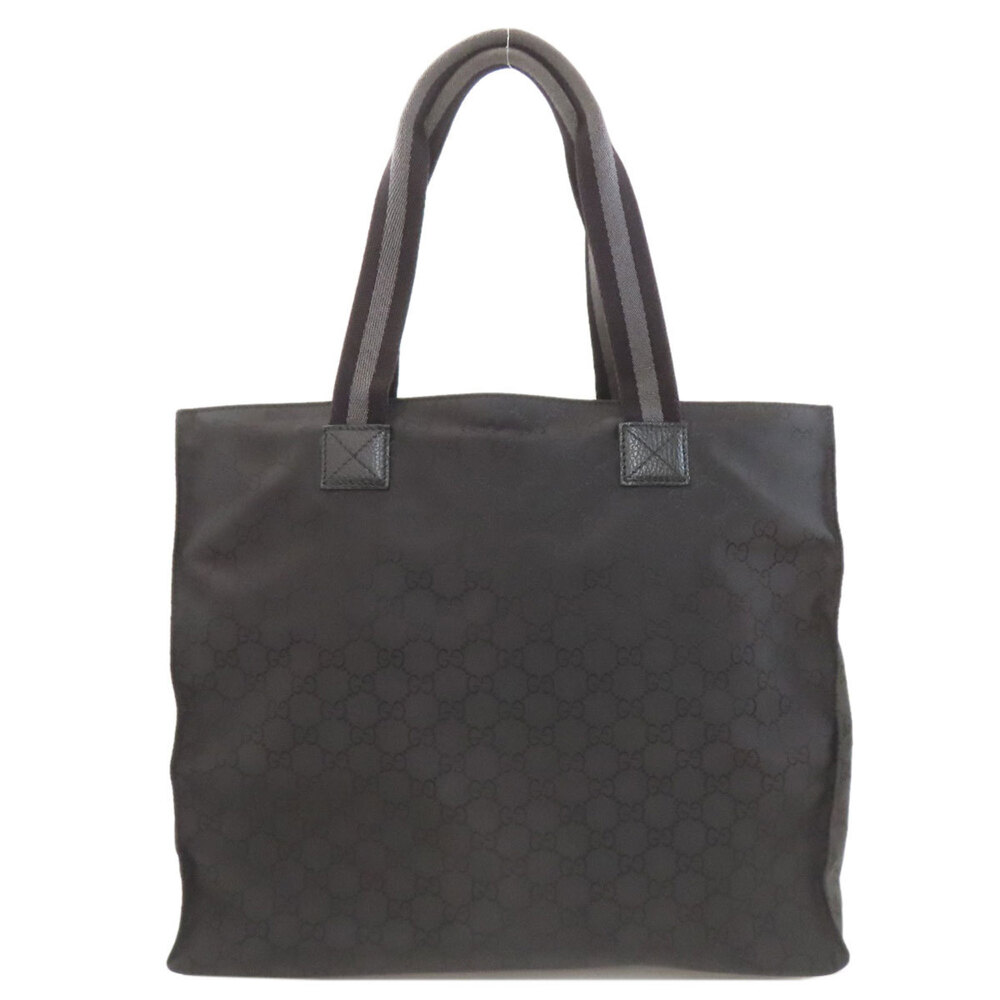 GUCCI Authentic Black Canvas Tote Bag - Picture 2 of 16